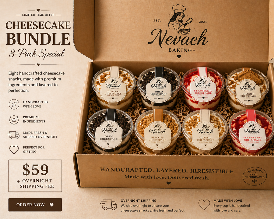 Eight Delicious Cheesecake Pack