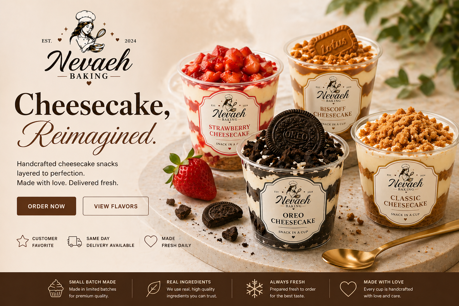 Cheesecake, Reimagined.